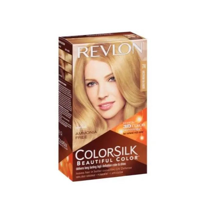Revlon Colorsilk Permanent Hair Color No. 74 Medium Blonde