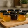 100x JAR 30ML WITH A LID HONEY JAM SPICES HERBS GIFT WEDDING