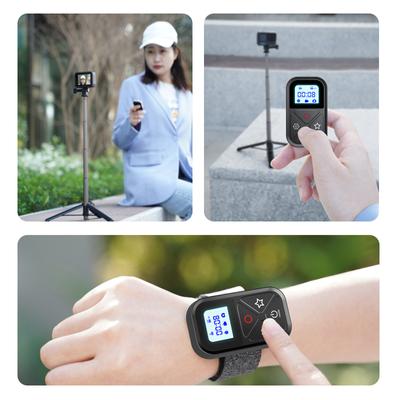 TELESIN T10 Bluetooth Remote Control for GoPro Hero 11 10 9 8Max with Wrist Band 80M Wireless Smart Remote For GoPro Accessories