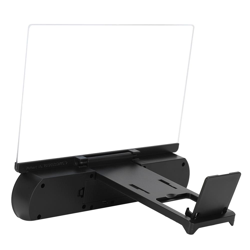 10 Inch Acrylic Lens Video HD Display Mobile Phone Screen Magnifier Bracket Amplifier with Spker