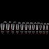 Square Nail Tips Flower Fake Nail Glues On Nail Stick On Nail Press On Nail Artificial False Nail for Womens and Girls