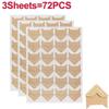24-480pcs Self Adhesive Picture Journal Photo Album Stickers Vintage Frame Corner Sticker DIY Kraft Paper for Scrapbooking Decor