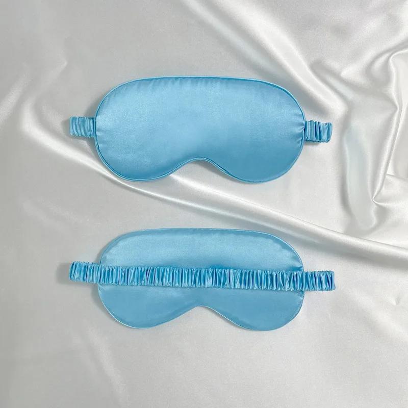 Imitated Silk Eye Patch Shading Sleep Eye Mask Eyepatch Travel Relax Cover Eyeshade Health Sleeping Shield Eye Care Tools