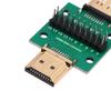 Hdmi A Type Male To Female Test Board Mini Connector With Board Pcb 2.54Mm Pitch Dp Hd A Female To Male Adapter Board