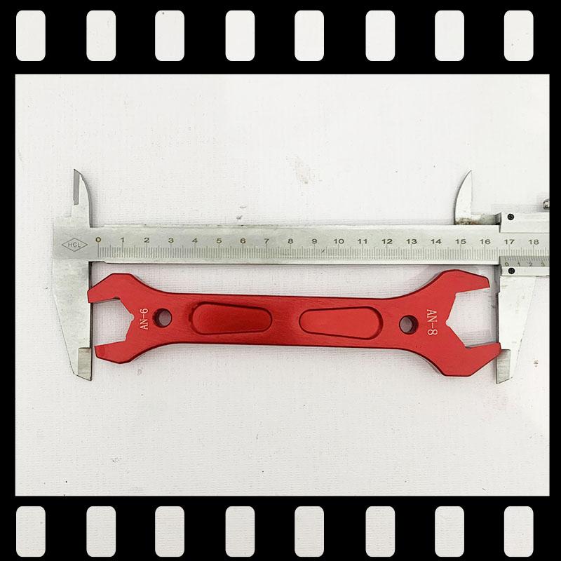 Aluminum Double End an Wrench Spanner for Fuel Oil Line Fitting Universal Repair Tool AN3 AN4 AN6 AN8 AN10 AN12