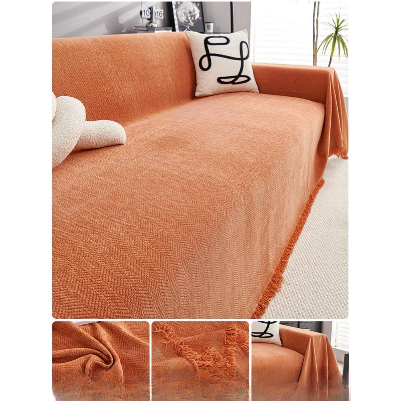 Chenille Sofa Towel Cover Cloth Sofa Cushion Four Seasons Universal High Sense Full Covered Universal Cover Cover Blanket