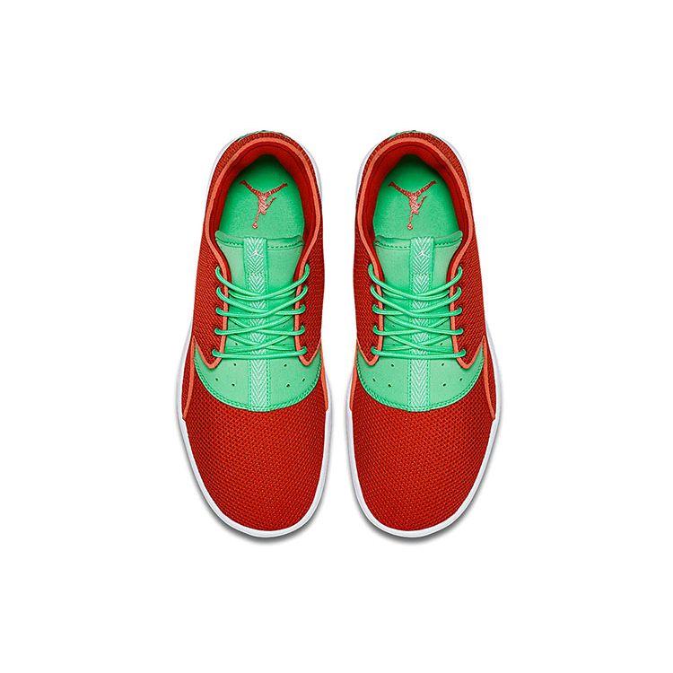 Jordan Eclipse Hare Comfortable Trendy Low-Top Lifestyle Shoes Men sneakers Red Green 724010-607