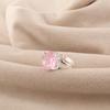 Morganite Gemstone Handmade Silver Ring 925 Sterling Silver Women Jewelry For Anniversary Gift RR-75-4