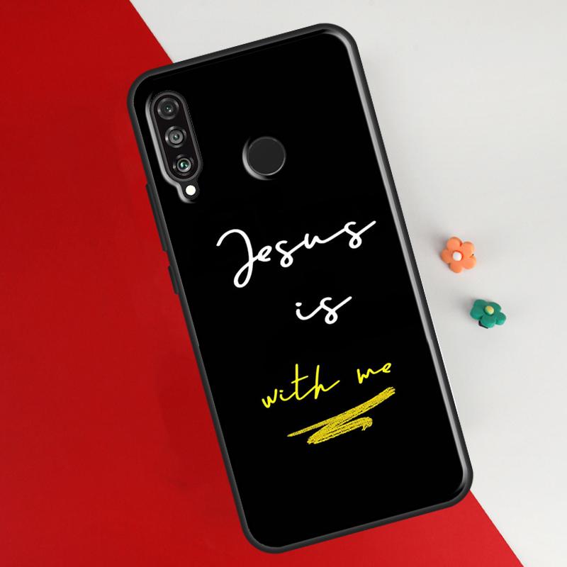 Faith Christian Religious Jesus Case For Huawei P30 Lite P40 P20 P50 Pro Nova 5T P Smart 2021 2019 Cover For Honor 50 Lite