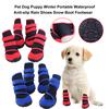 Pet Dog Portable Waterproof Anti-slip Rain Shoes Snow Boot Footwear