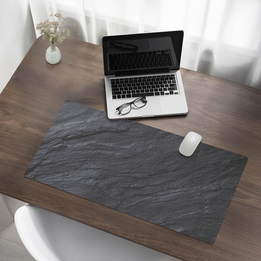 Ochronna Podkładka Winylowa Dla Firm I Biur Kamienna Tekstura 90X45 Cm