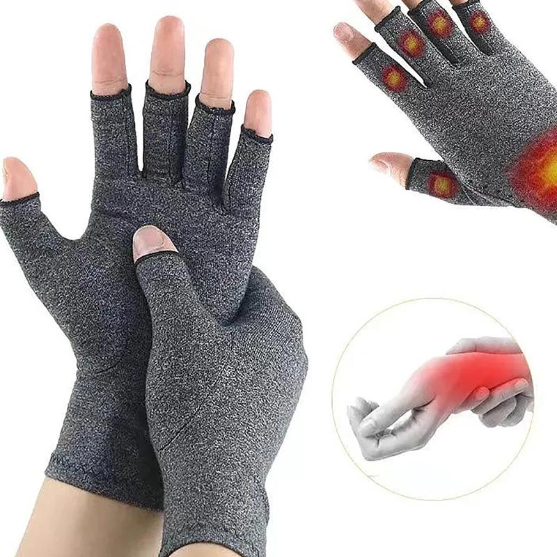 Cotton Joint Pain Relief Wrist Support Hand Brace Women Men Therapy Wristband Compression Gloves Compression Arthritis Gloves