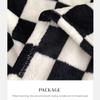100*150cm Retro Checkerboard Plaid Flannel Blanket Super Soft Warm Throw Blanket Office Sofa Cover Bedspread Gift Blankets