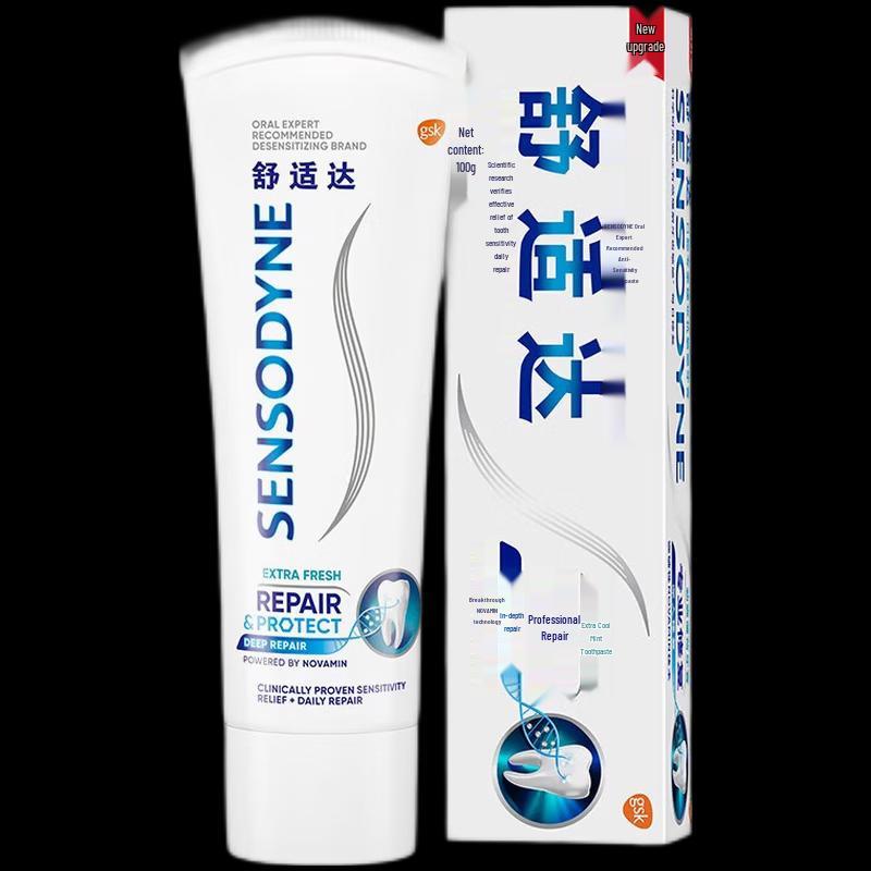 Sensodyne Professional Repair & Zhonghua Mint Toothpaste Bundle