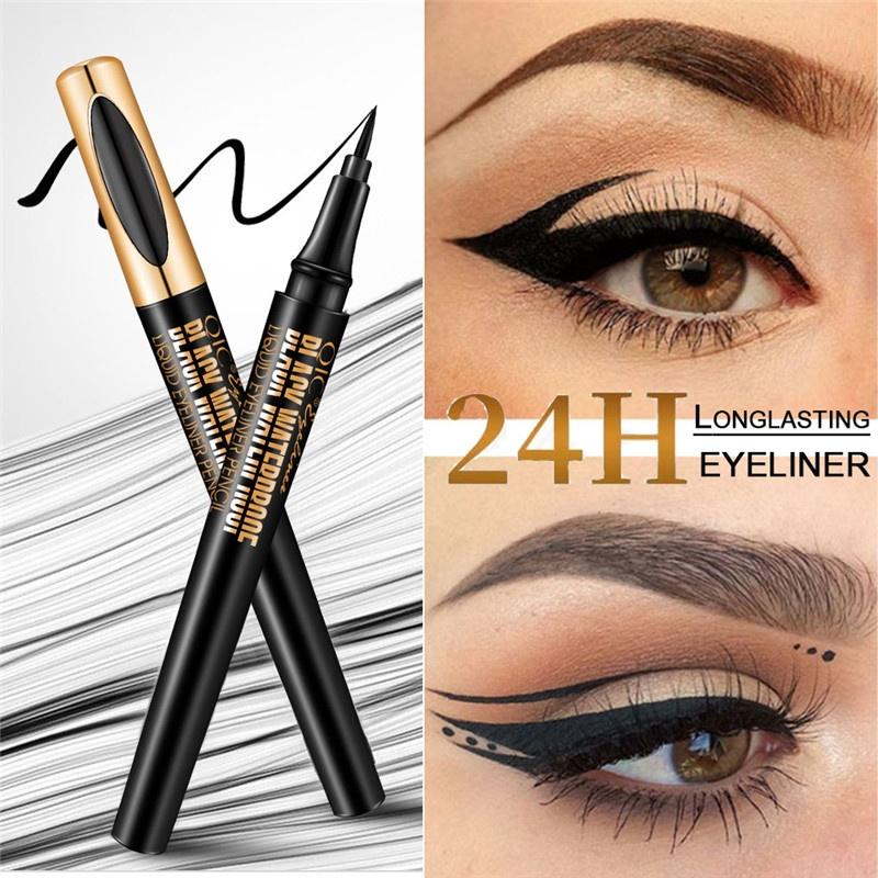 Buy Black Eyeliner Pencil Fast Dry Liquid Eye Liner Pen Women Eyes