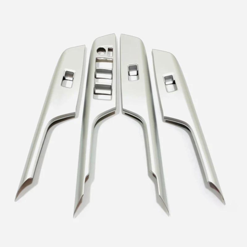 LHD RHD For Toyota Harrier Venza  21 23 2024 ABS Wood Car Window Lift Switch Panel Stickers Door  Inner Armrest Frame Cover