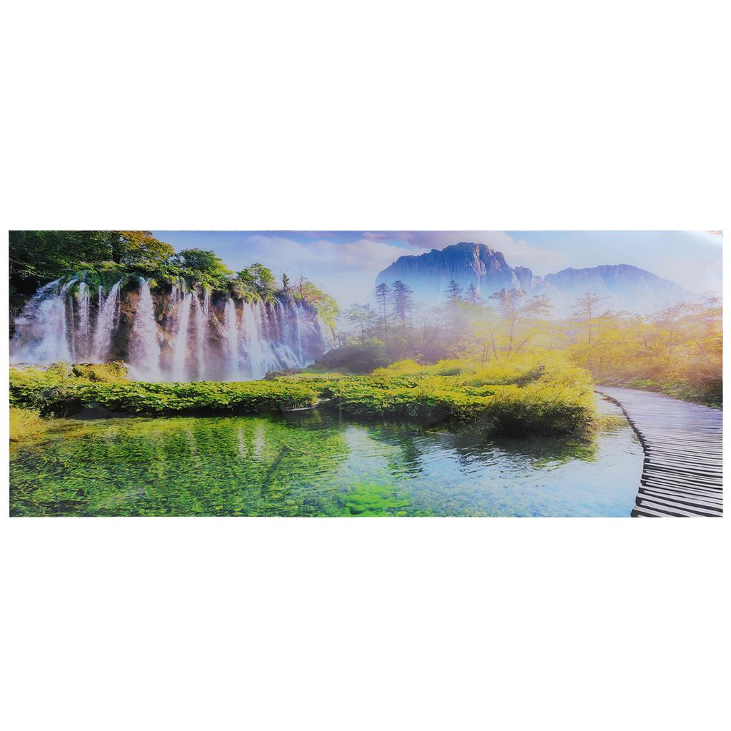 Fish Tank Decorative Pictures Aquarium Background Poster Sticker Underwater Backdrop