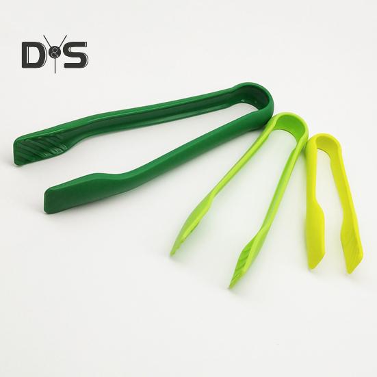 Clip de mâncare 3 buc cu mâner antiderapant de calitate alimentară, rezistentă la căldură, reutilizabilă, salată, pâine, prăjitură, clește, accesorii de bucătărie pentru grătar