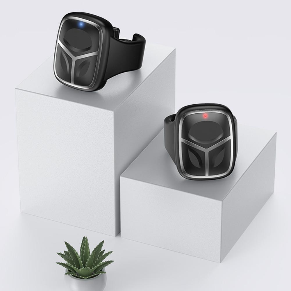 Wireless Photo Turn Page Remote Controller Magnetic Charging Mini Finger Remote Control with Indicator for Tiktok