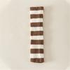 Contrast Color Striped Leg Warmers for Women Girls Ribbed Knitted Boot Covers Over Calf Socks for Dance Parties Hosiery