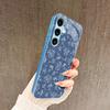 Simplicity Embroidery PhoneCase for Samsung Galaxy S26 S25 S24 S23 S22 FE Ultra Plus Built-in glass feel bare machine Men women