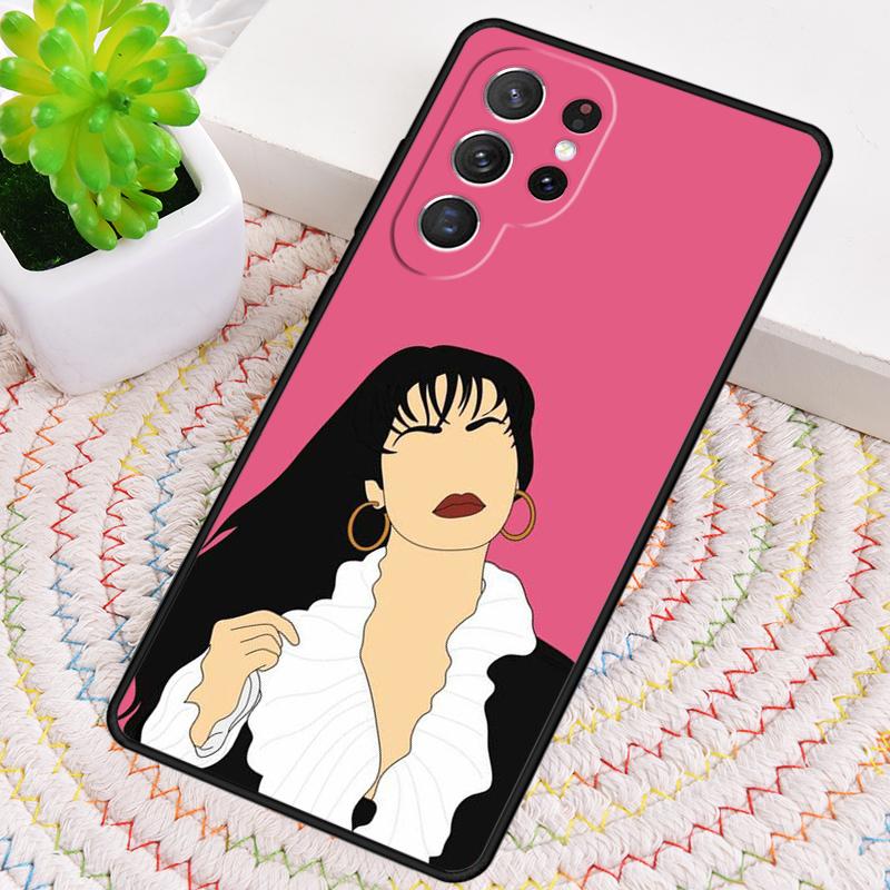 Selena Quintanilla TPU Phone Case For Samsung Galaxy note 10 pro S26 S25 S24 S23 S22 Ultra Plus S21 FE S20 Shockproof Cover
