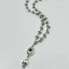 Gothic Devil's Eye Skull Pendant Necklace – Trendy Unisex Jewelry