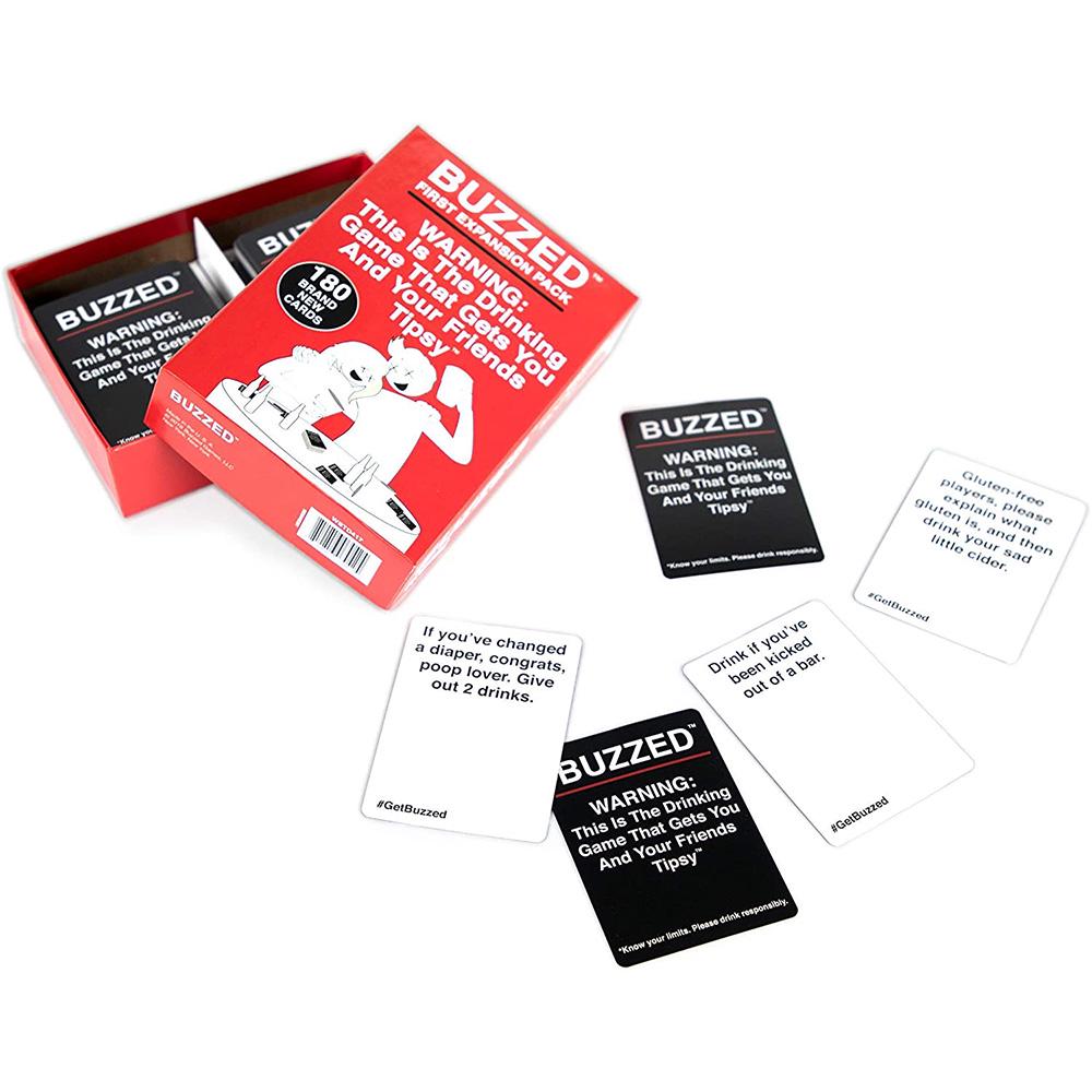 buy funny card game buzzed expansion pack 1 drinking tispy game party game for friends at affordable prices — free shipping, real reviews with photos — joom buy funny card game