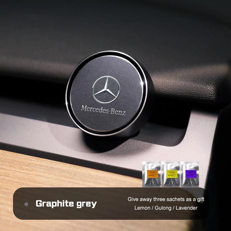 HGQ5 For Mercedes-Benz AMG A B C E S V A45 C43 CLA R-Class GLA GLB Car air outlet aromatherapy Air Freshener Solid Fragrance Diffuser