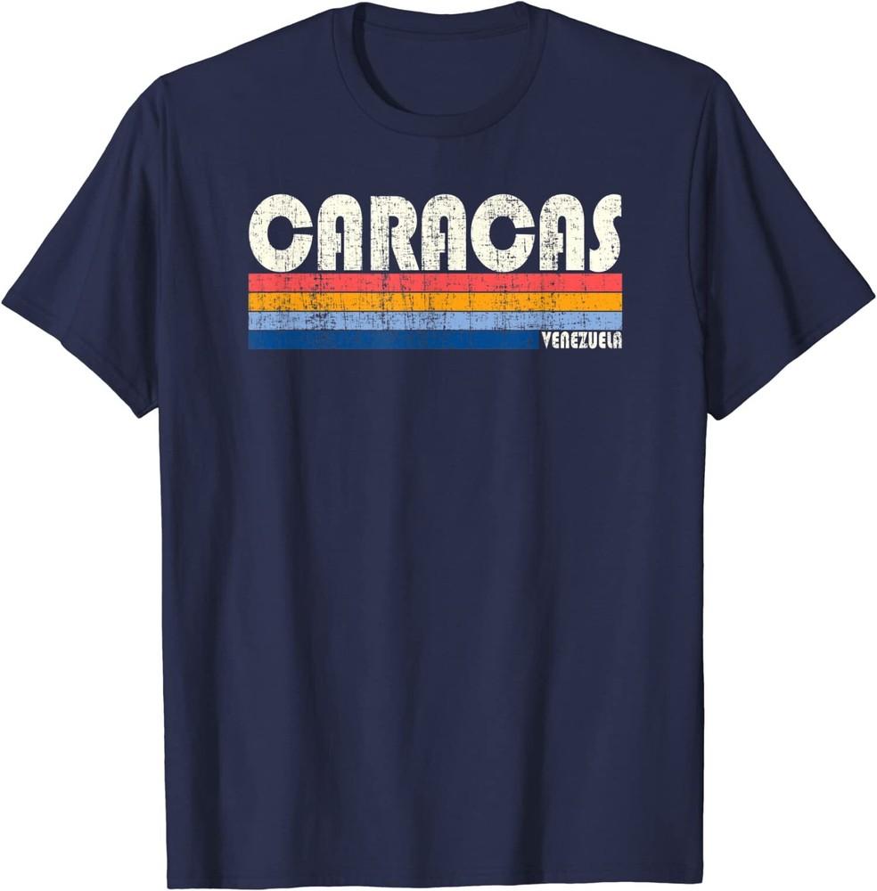Vintage 70s 80s Style Caracas Venezuela TShirt Unisex T-Shirt M