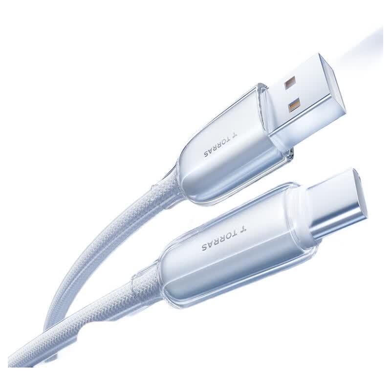 TORRAS Ice Line 100W USB-A to USB-C Fast Charging Cable