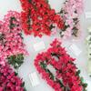 Artificial Bougainvillea Wall Hanging Flower Faux Silk Flower Bougainvillea Vine for Wedding Celling Home Hotel Floral Decor
