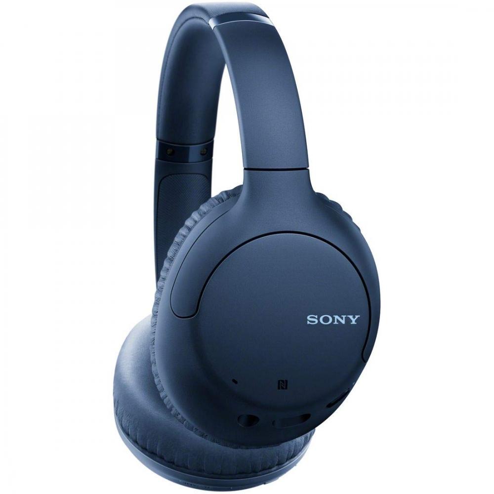 Sony Wireless Noise Canceling Headphones WH-CH710N: Bluetooth Compatible, Up To 35 Hours of Continuous Playback, with Microphone, 2020 Model, Blue WH-