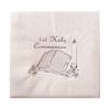 NPK First Holy Communion Design Foil Printed Napkins (Pack Of 15)
