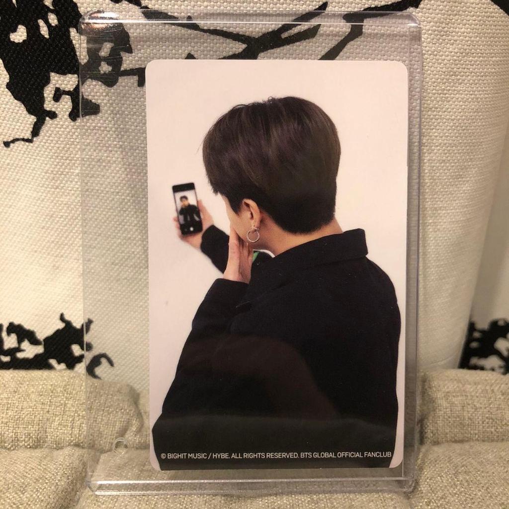[USED] BTS Double Member W Member FC Trading Card Jungkook Jungkook