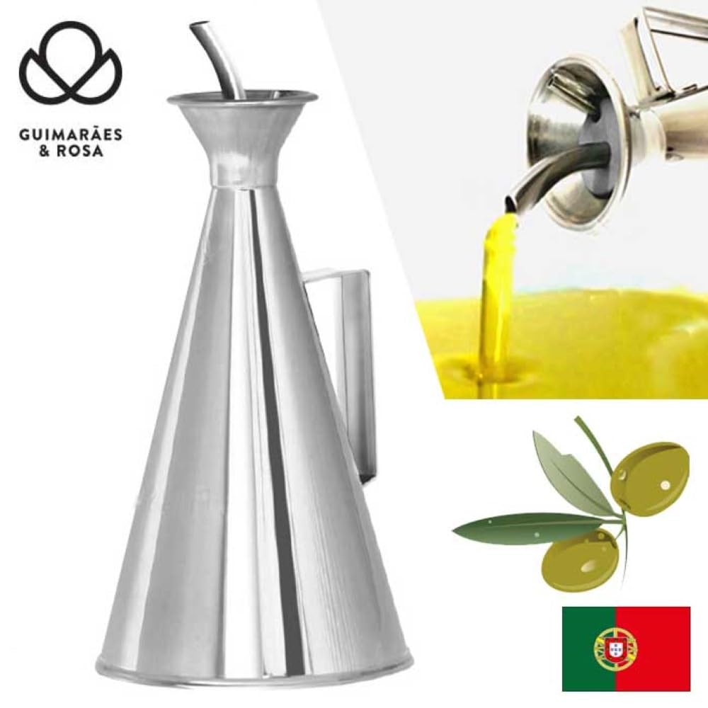 Guimarães y Rosa Oil Bottle, Stainless Steel, Olive Oil Bottle, 250ml, GUIREF2472