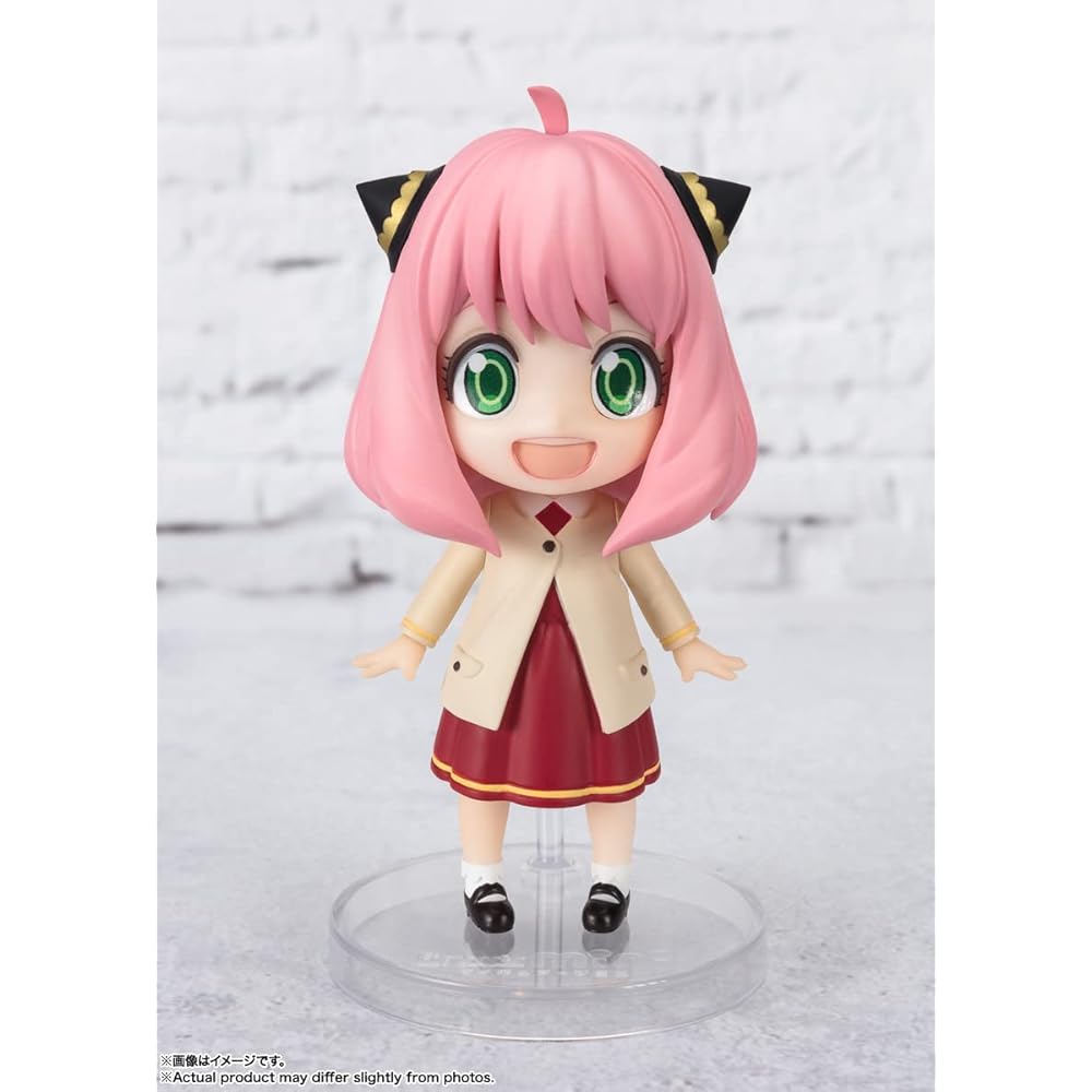 TAMASHII NATIONS Figuarts Mini SPY×FAMILY Anya Forger 80mm Painted Action Figure ABS PVC