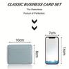 1Pc Pu Leather Id Card Holder Candy Color Bank Credit Card Box Multi Slot Slim Card Case Wallet Women Men Business Card Cover