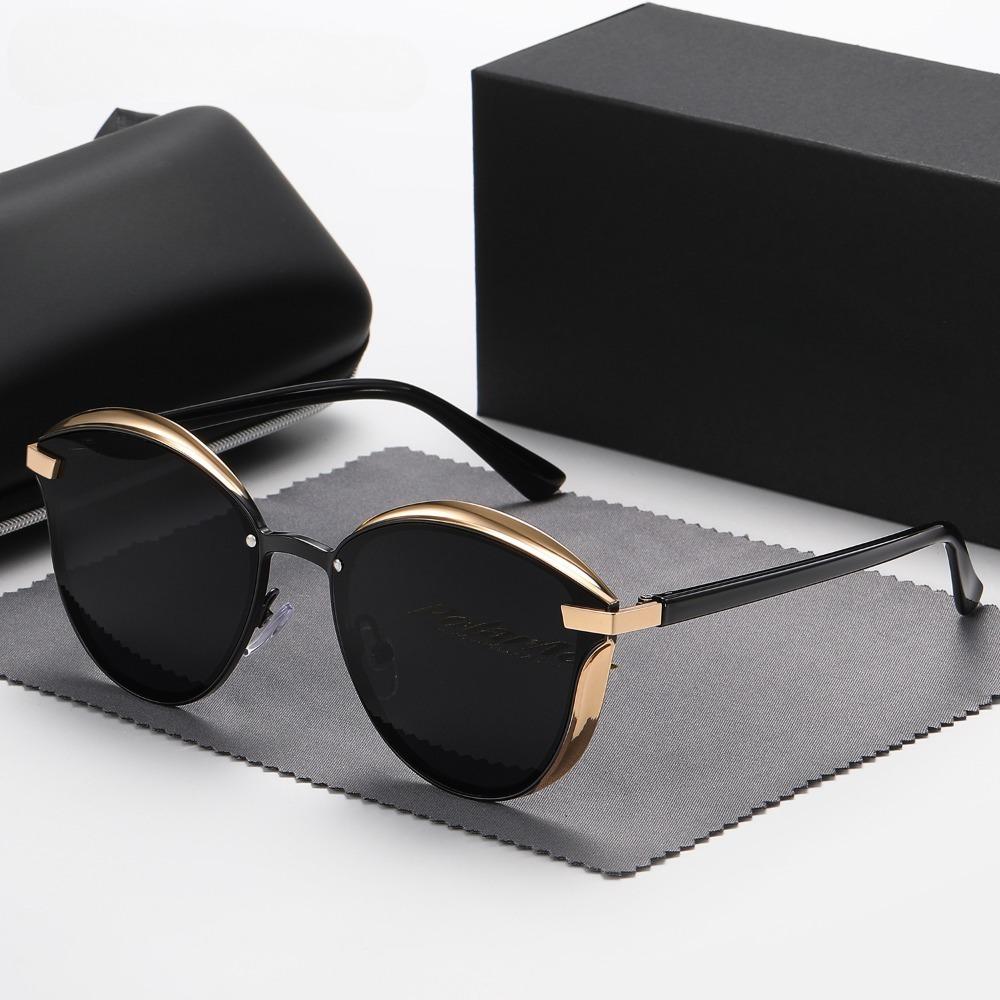 1 paio di occhiali da sole polarizzati Cat Eye Premium, eleganti e durevoli, protezione UV perfetta per uomini e donne, accessorio comodo per ogni occasione