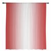 Red And White Gradient Sheer Drapes for Living Room Decoration Window Curtains for Kitchen Curtains
