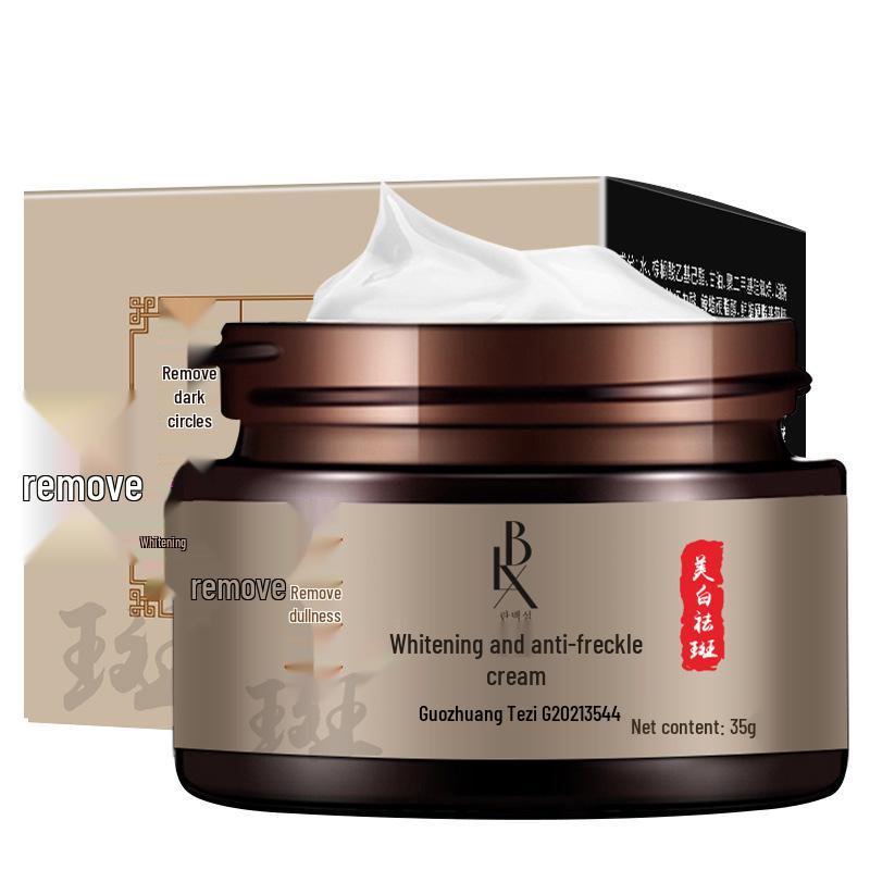 Cremă pentru îndepărtarea pistruilor și petelor de vârstă - Luminează pielea și reduce melanina pentru un ten curat