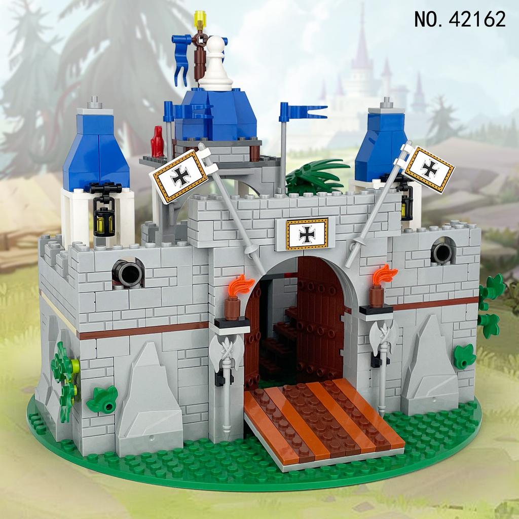 Medieval Knights Castle 42162 Children Assemble Small Particle Building Block Toy Soldier Accessories