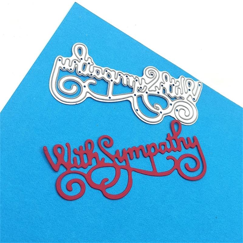 Father Day Metal Die Cuts Mother Day Cutting Dies Cut for DIY Photo Scrapbooking Card Album Stencils Embossing Molds