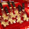 Year of the Horse Lucky Wealth Keychain: Prosperity Phone Lanyard & Gold Charm Business Gift