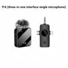 3-in-1 Universal Wireless Lapel Microphone, Noise Reduction Mic For Live Shooting, Compatible With iOS, Android, Computer