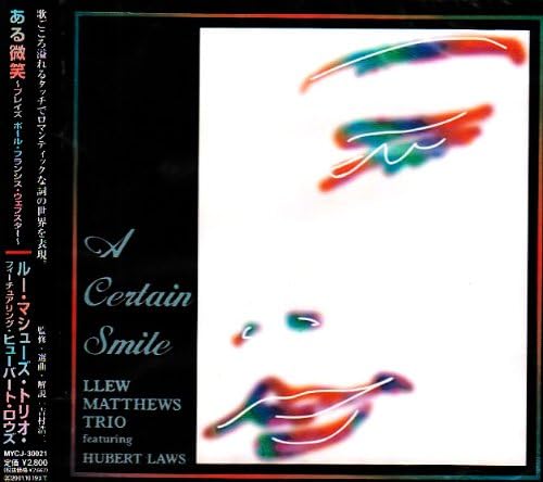 

CD LOU MATTHEWS TRIO; HUBERT LAWS - A Smile - Plays Paul Francis Webste MYCJ30021 Japan ObiJazz Used
