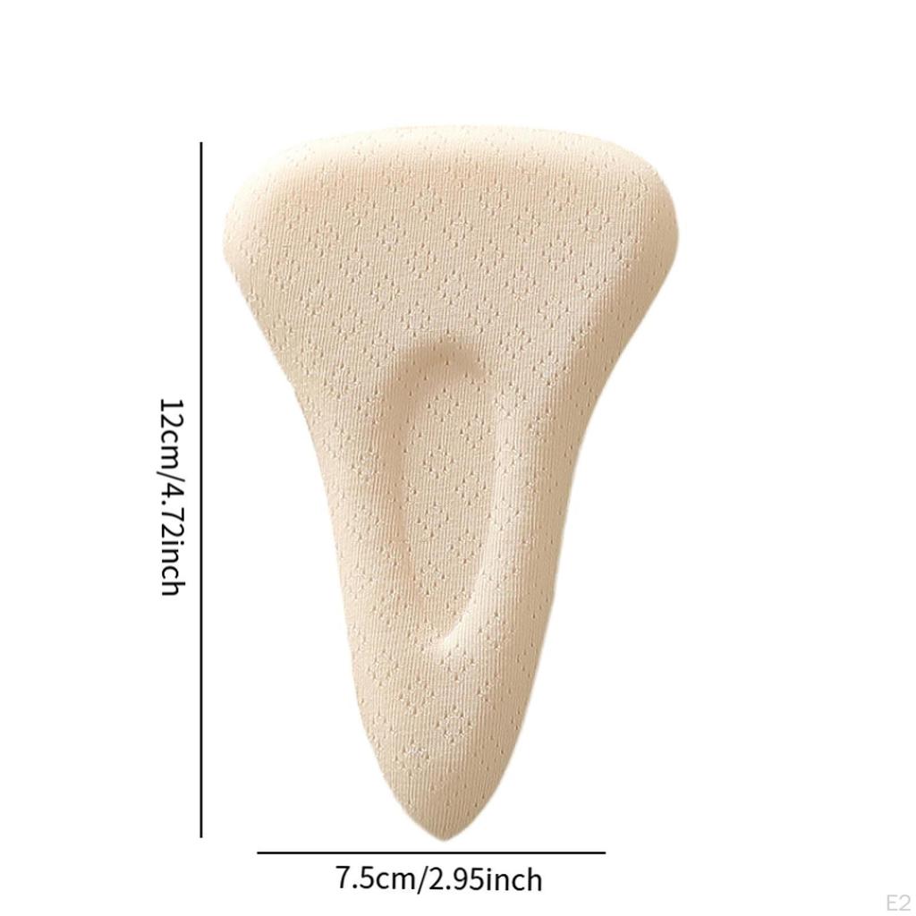 4 ks Korektorů velbloudí špičky Pohodlné Bezešvé Skrývače pro Aktivní Oblečení