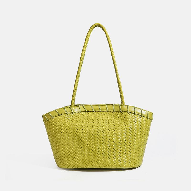 Borsa Cesta per Verdura Portatile - Elegante Borsa a Spalla da Pendolare Stile Guscio