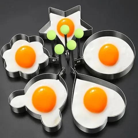 1-5 geladen Gebacken Omelett Form Cartoon Kuchen Diy Modell Hause Pochiertes Ei Liebe Frühstück Schleif Backen