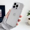 Husă Luxury Transparentă Antișoc Armor Pentru iPhone 16 15 14 13 12 11 Pro XS Max XR 7 8 Plus Bumper Siliconic Acoperire Acrilică Dură